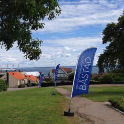 Beachflaggor under Entreprenörsveckan Båstad