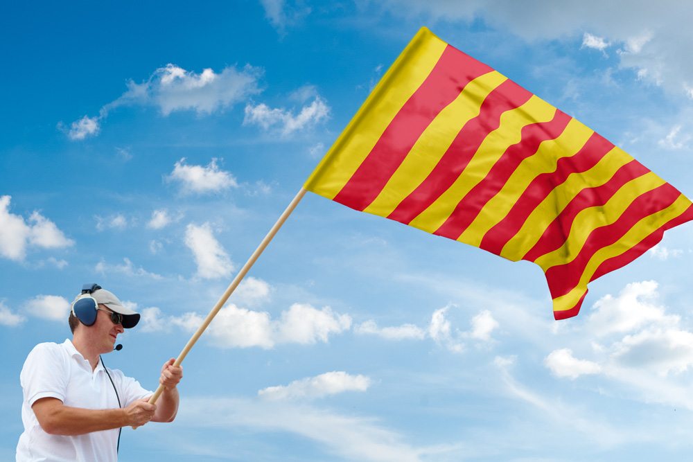 Signalflagga motorsport