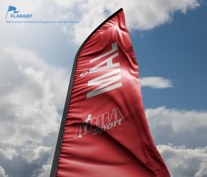 Beachflagga ABBA Sport