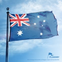 Australiens flagga till flaggstång med tydlig design och hög kvalitet