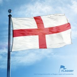 Englands flagga till flaggstång med tydlig design och hög kvalitet