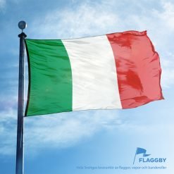 Italiens flagga till flaggstång med tydlig design och hög kvalitet